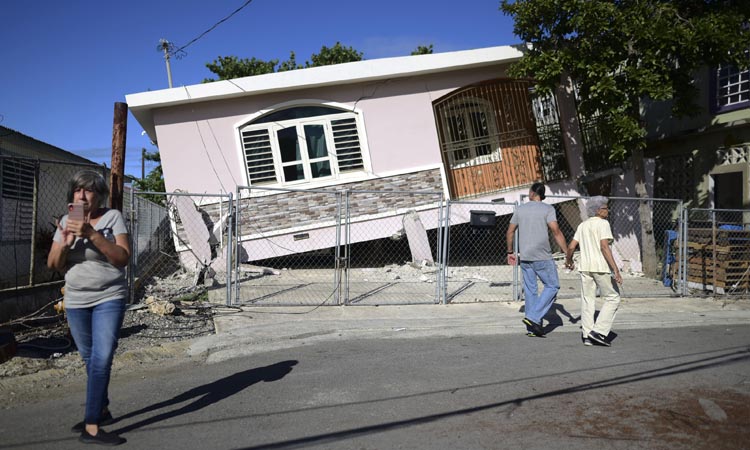 Video: emergencia en Puerto Rico por terremoto