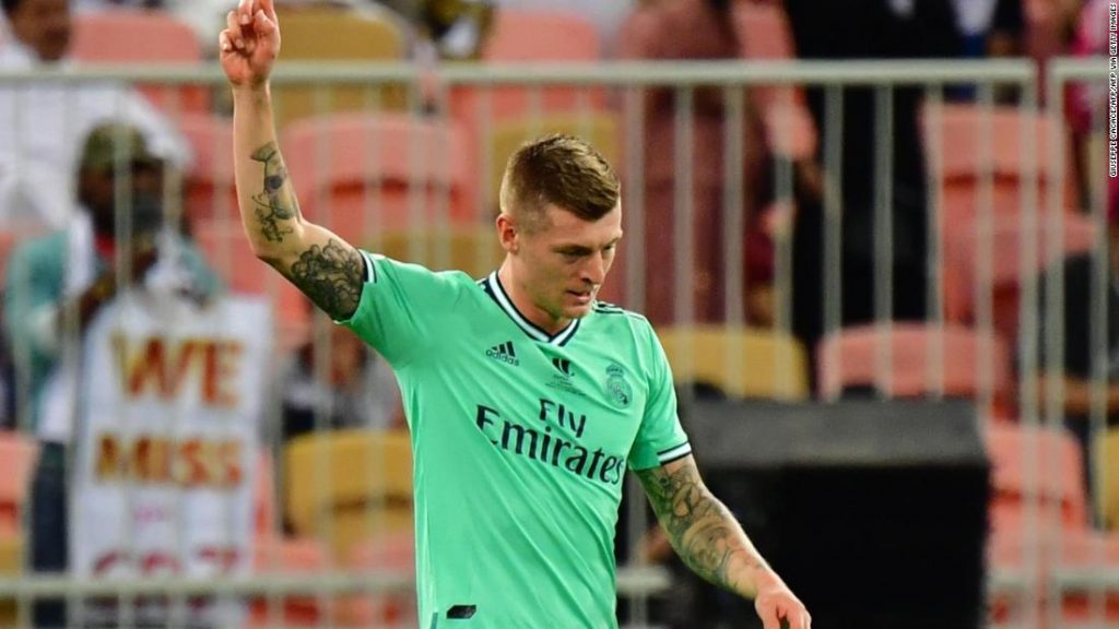 Así fue el sensacional gol olímpico de Toni Kroos en la Supercopa de España