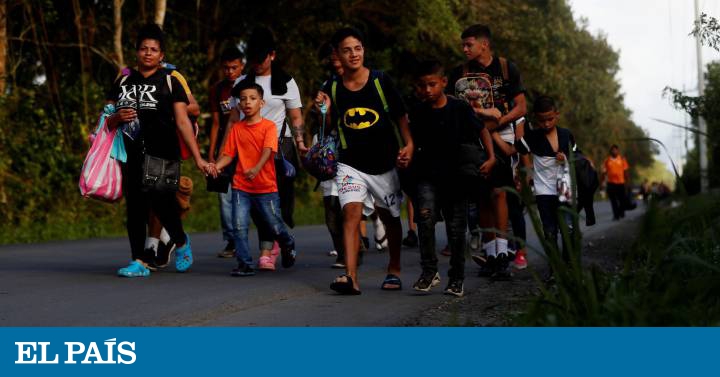 La caravana migrante pone a prueba el pacto migratorio entre México y EE UU