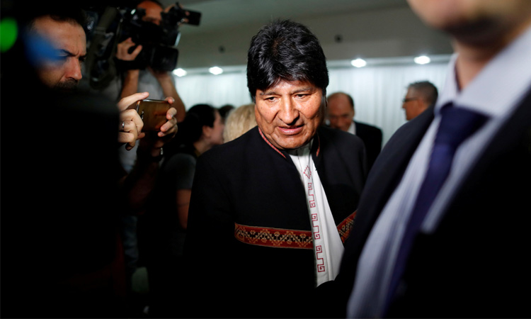 Error, postularme por cuarta ocasión a la presidencia: Evo Morales