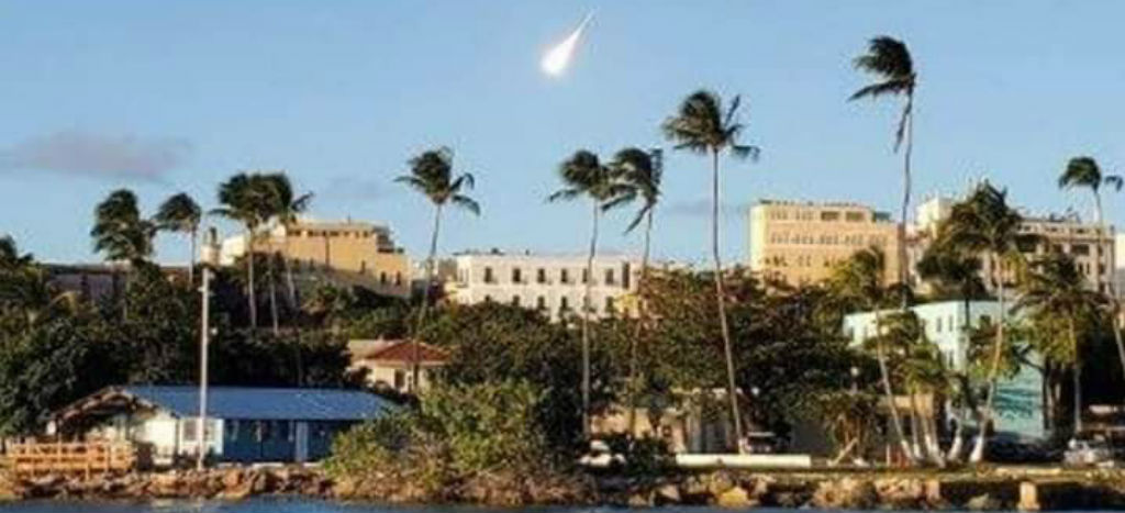 Meteorito asombra y alarma en Puerto Rico | Videos