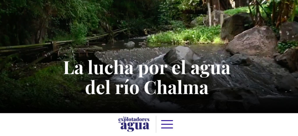 Explotadores del agua en México: la lucha por el río Chalma