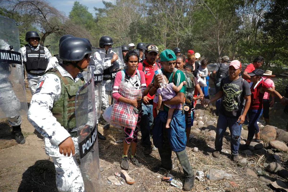 México inició la deportación de migrantes centroamericanos que ingresaron al país a la fuerza