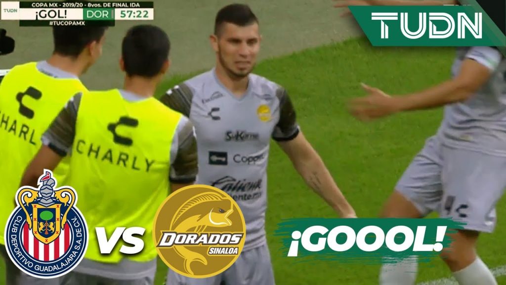 ¡Goool de Dorados! Frentazo letal de Dario Monges | Chivas 0