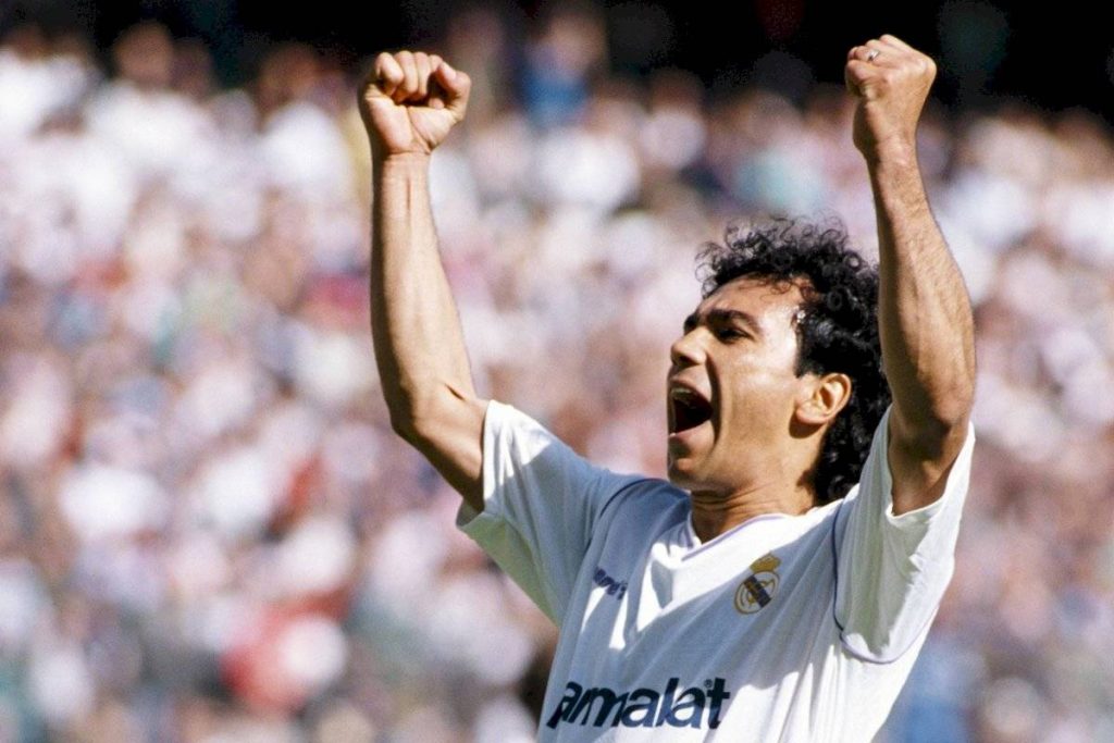 Hugo Sánchez fue el jugador que más puntos aportó al Madrid en la historia