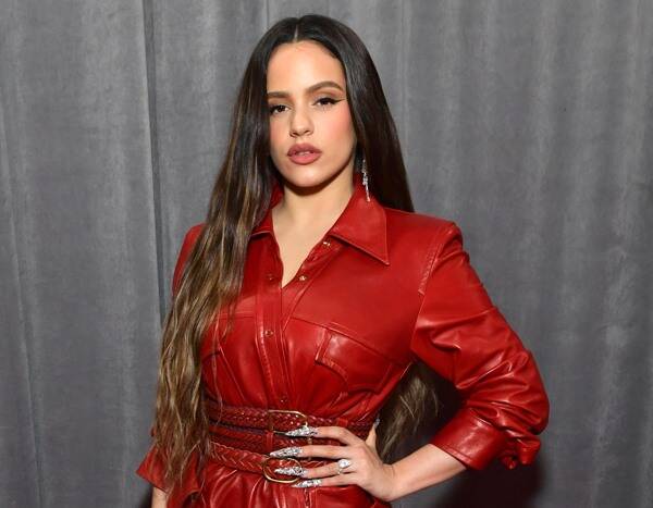 La reacción de Rosalía al ganar el Grammy en plena alfombra roja