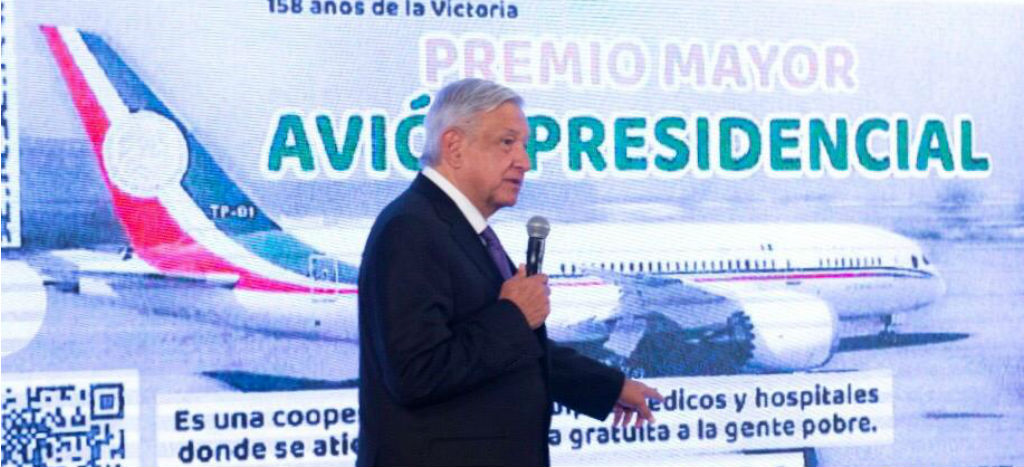 Lo único que me preocupa es que ganador de la rifa del avión presidencial “se desgracie”: AMLO