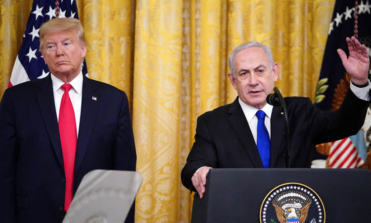 Trump y Netanyahu anuncian Acuerdo del Siglo Israel-Palestina