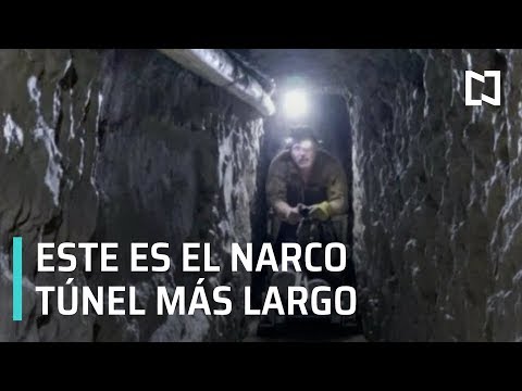 Narco túnel más largo en la historia