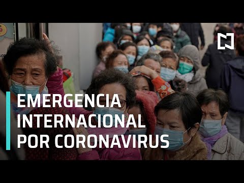 OMS declara emergencia internacional por coronavirus