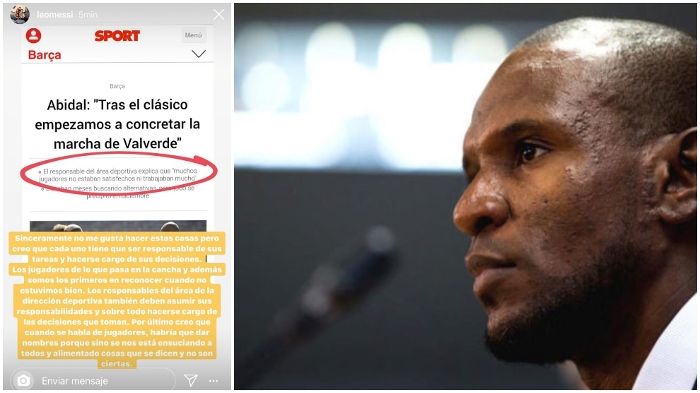 ¡Arde el Barcelona! Abidal señala a los jugadores y Messi le contesta duramente