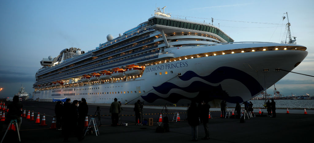 Dan positivo a coronavirus 41 personas más a bordo del crucero Diamond Princess