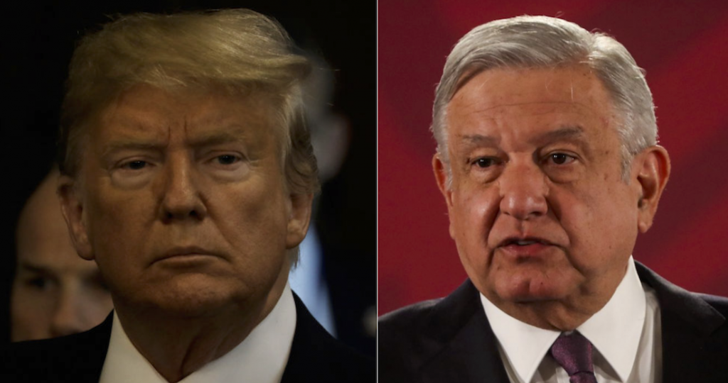 Trump presionó a AMLO para que regresara a los marinos a la lucha contra el narco, dice WSJ