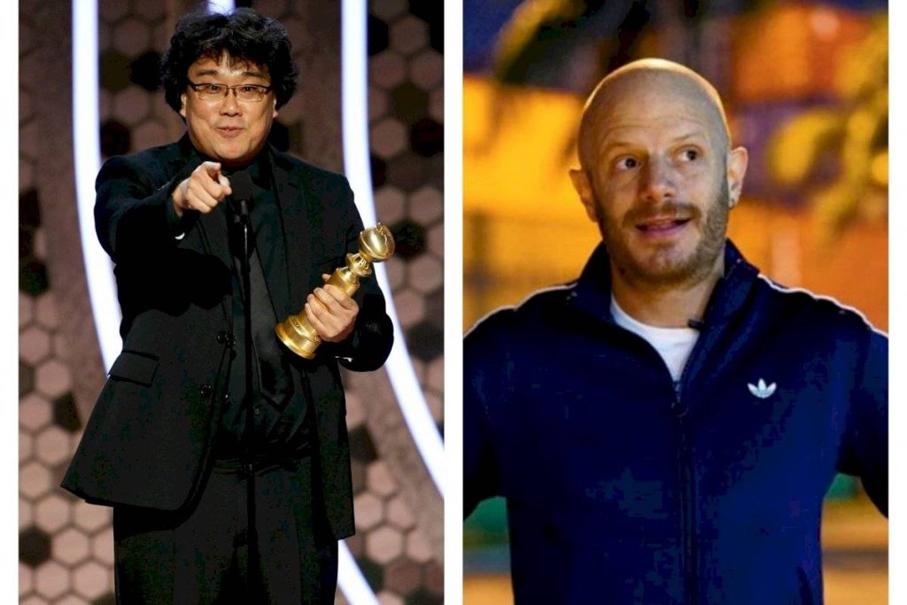 Facundo hace broma ‘racista’ a director de Parásitos, Bong Joon-ho en Premios Óscar 2020