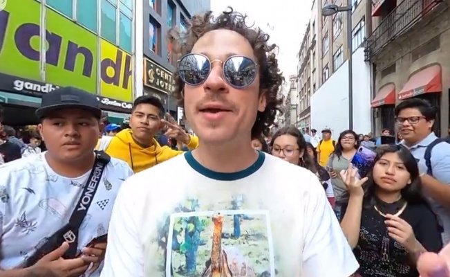 En video de Luisito Comunica, descubren a sujeto que grabó debajo de falda de joven | El Universal